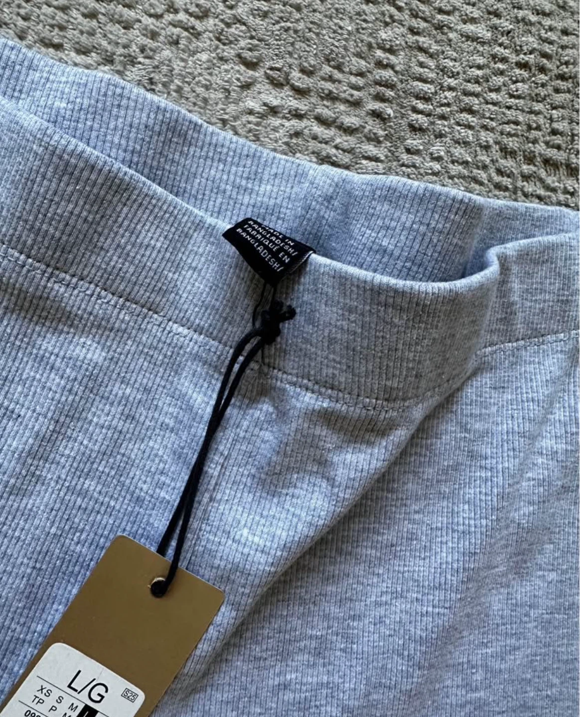 New Grey Wide Leg Pants - L - photo 2