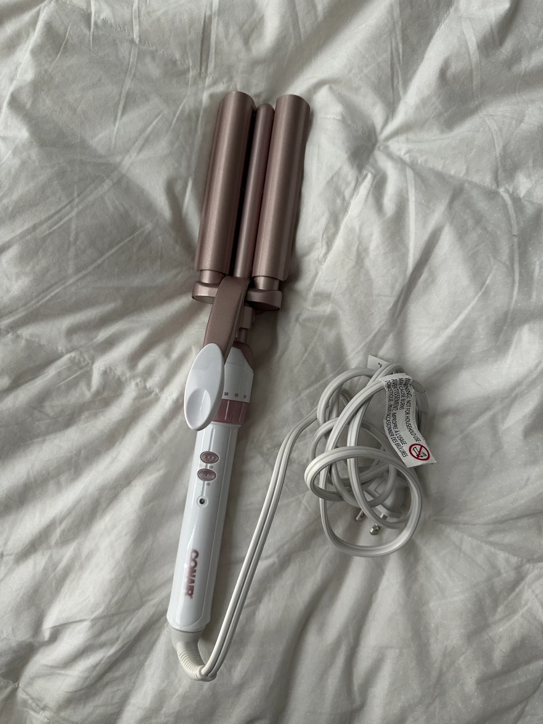 Conair Double Ceramic Triple Barrel Curl Styling Waver