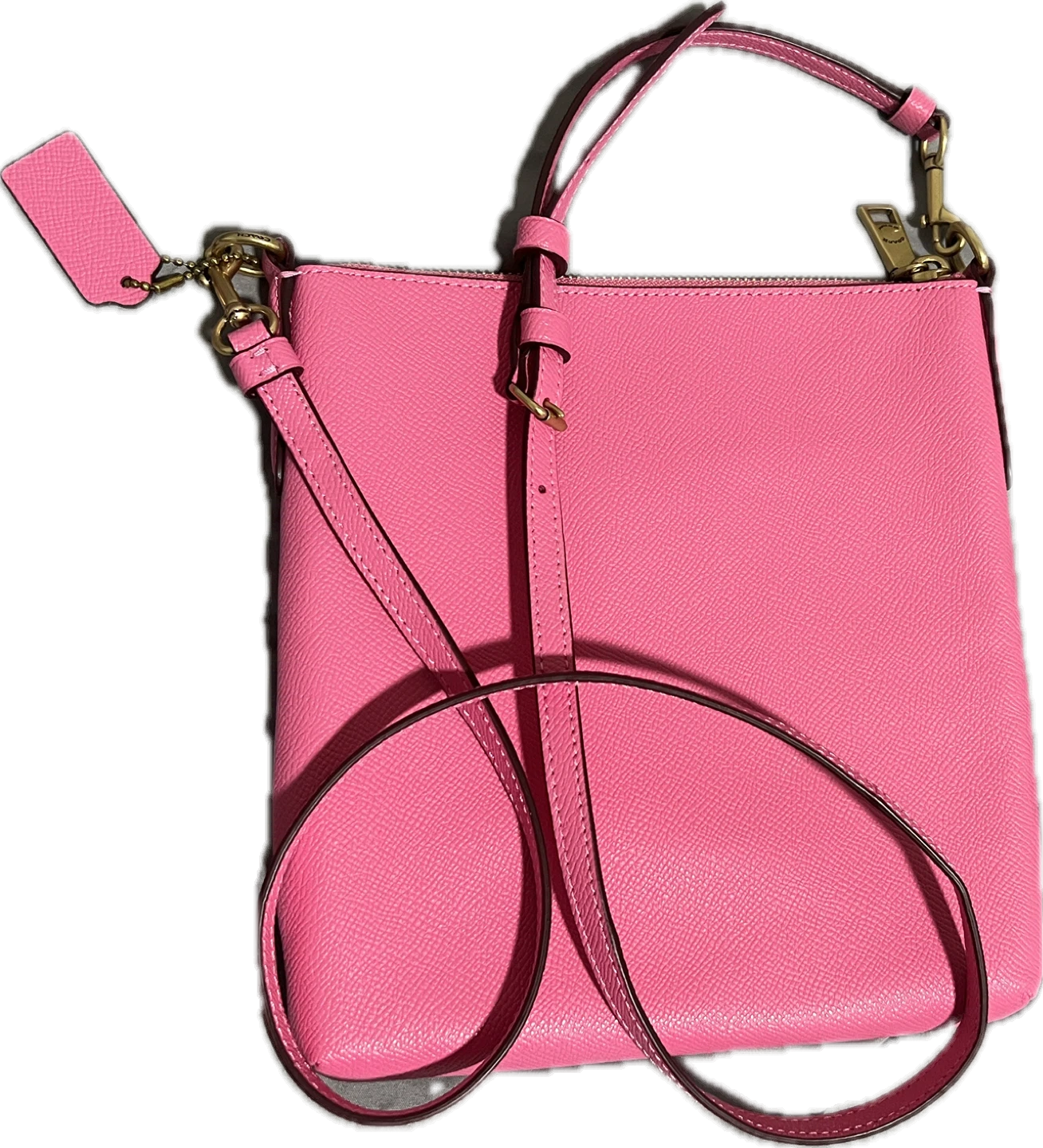 Coach Pink Leather Crossbody Bag - photo 2