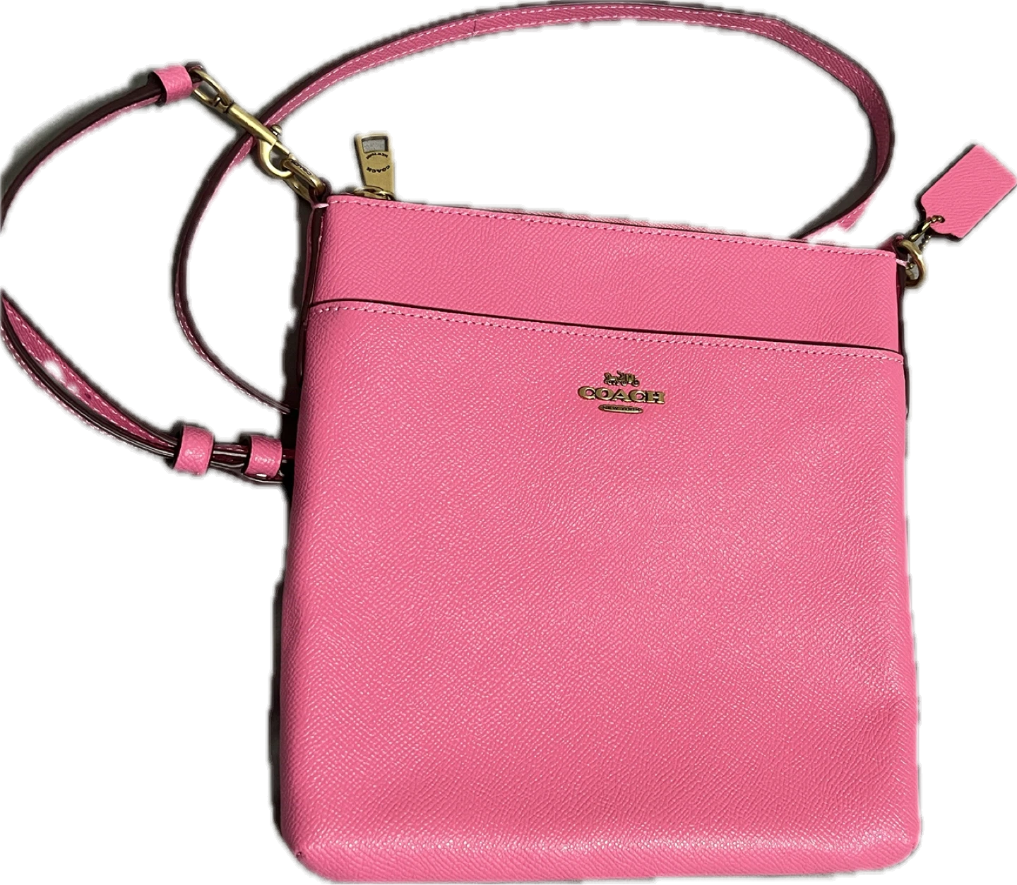Coach Pink Leather Crossbody Bag