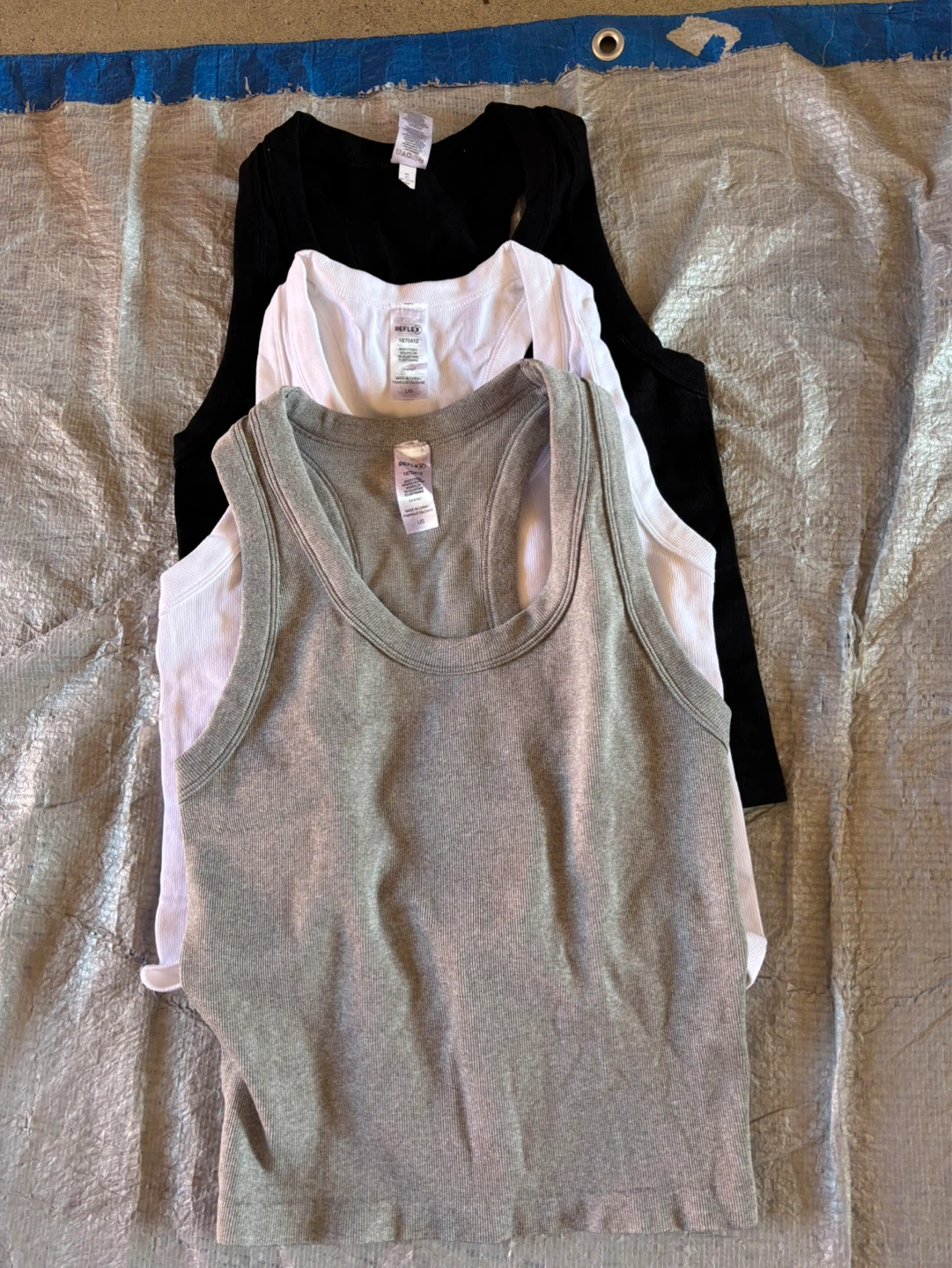 NWOT Reflex Women's Tank Tops - L (3 Pack)