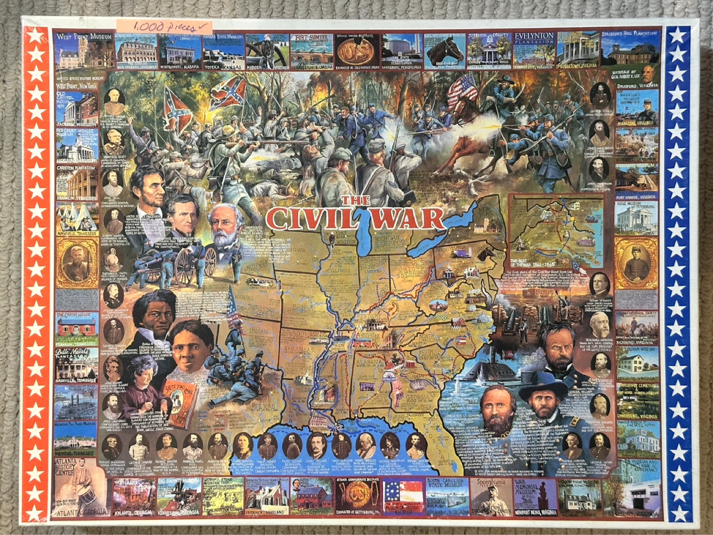 Puzzle: The Civil War 1000 Pieces
