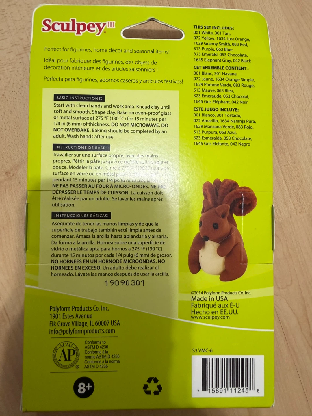 Sculpey clay Classics 12 piece Multipack, Never opened - photo 2