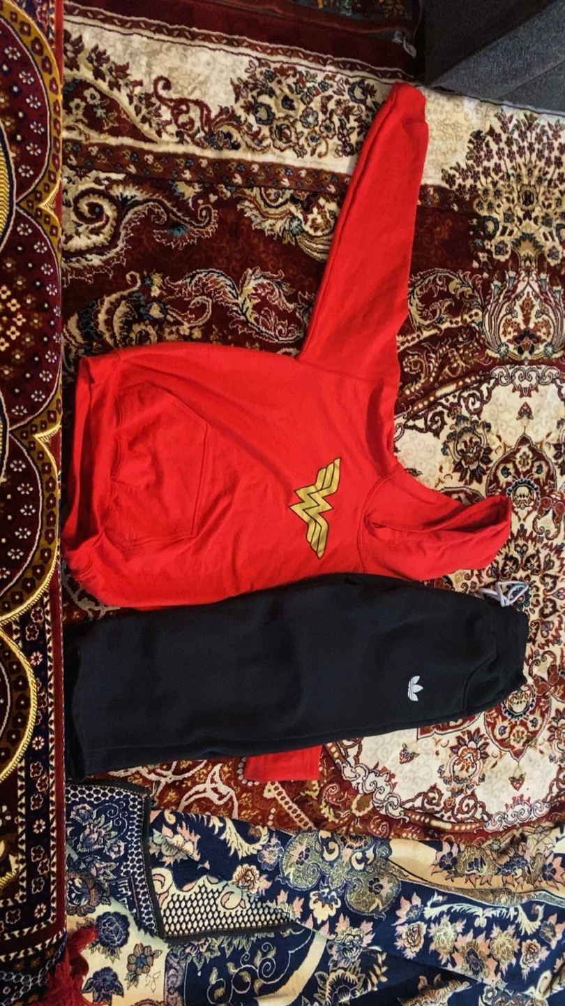 Wonder Woman Hoodie and Adidas Sweatpants Set - photo 3