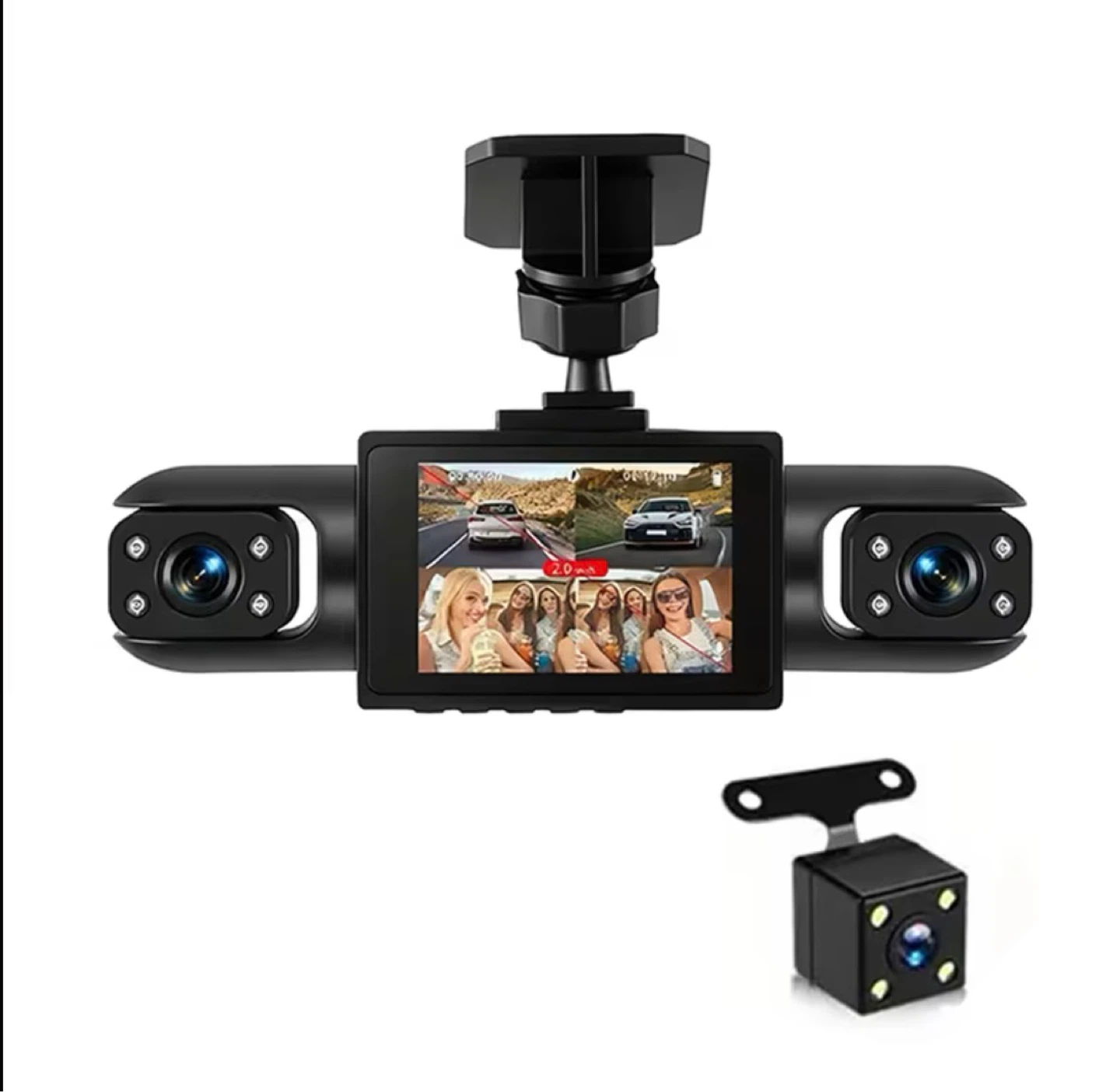 4 Lens Car Dash Cam 1080P HD - photo 2