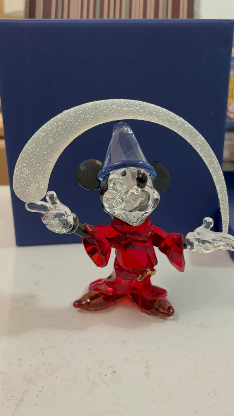 Swarovski Mickey Mouse Sorcerer Figure