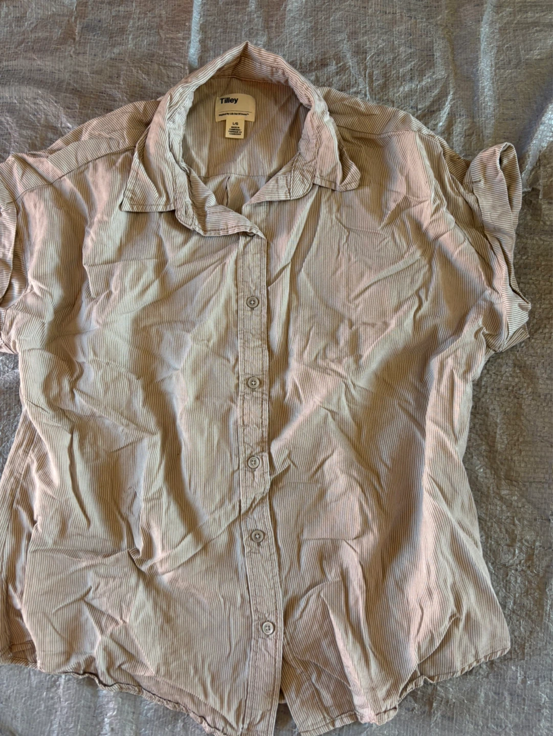 NWOT Tilley Button-Up Shirts - Lot of 4 - Size L/G - photo 2