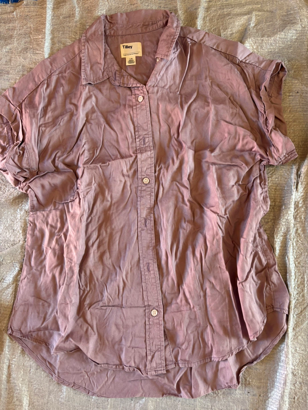 NWOT Tilley Button-Up Shirts - Lot of 4 - Size L/G - photo 3