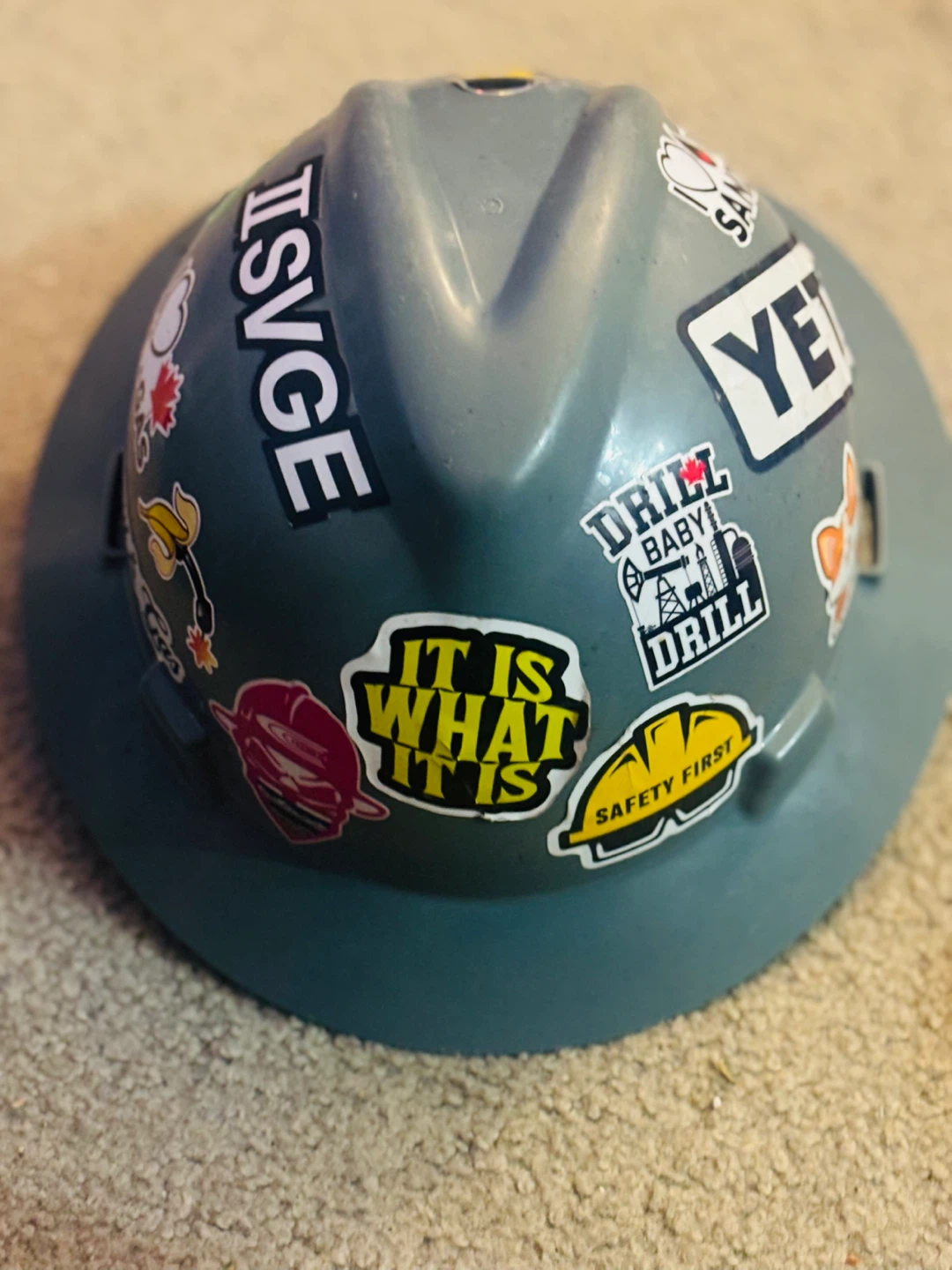 MSA Hard Hat - Grey - photo 2