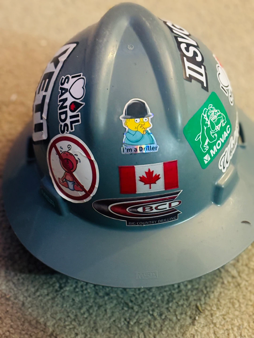 MSA Hard Hat - Grey