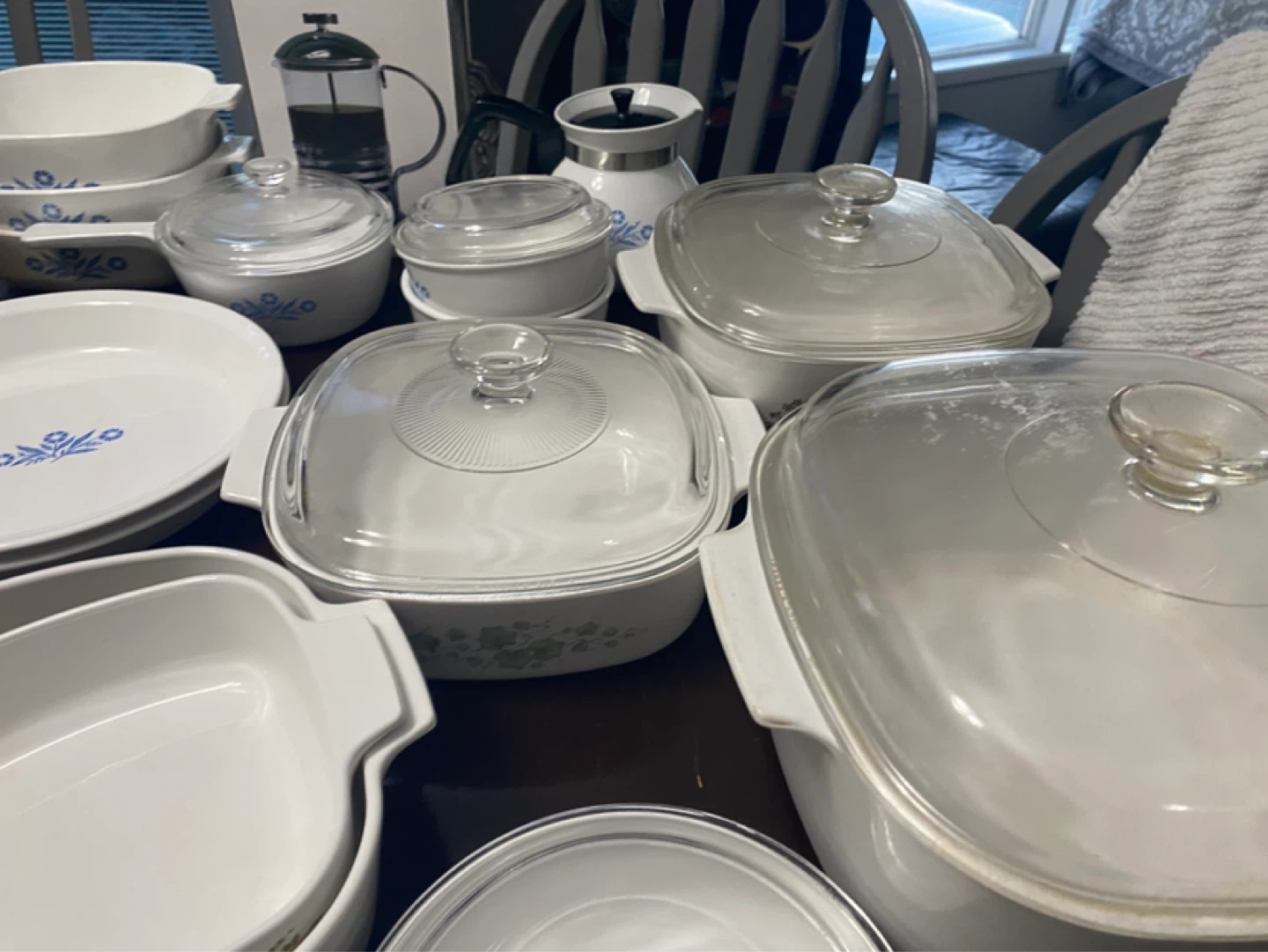 Corning ware , Pyrex , fire king - photo 4