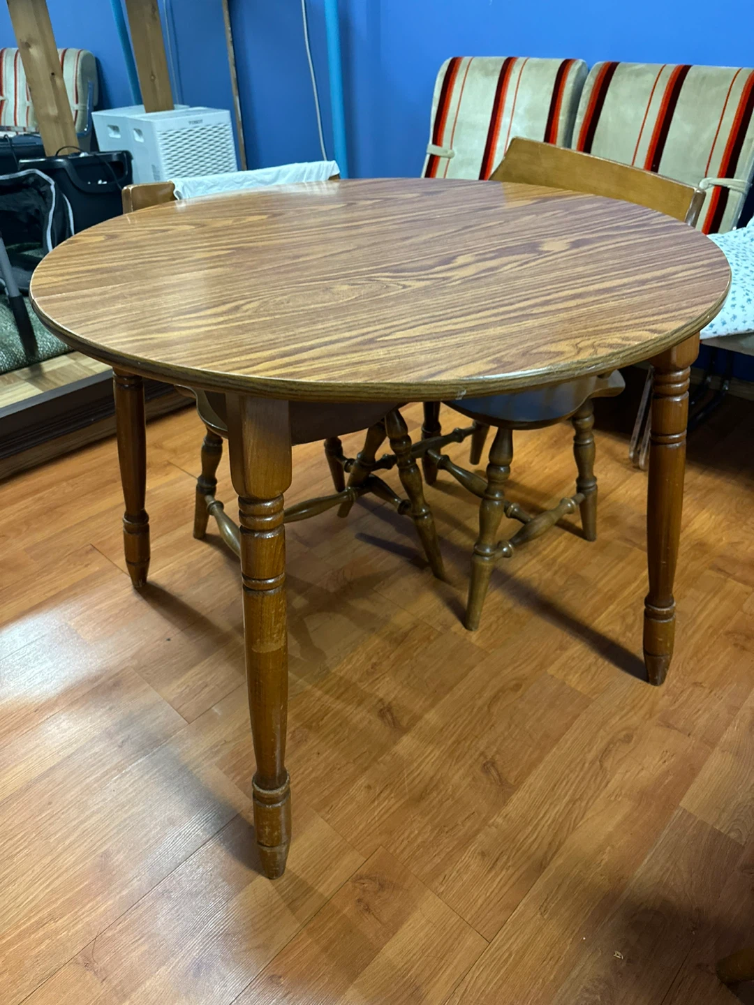 Wooden Dining table and 4chairs