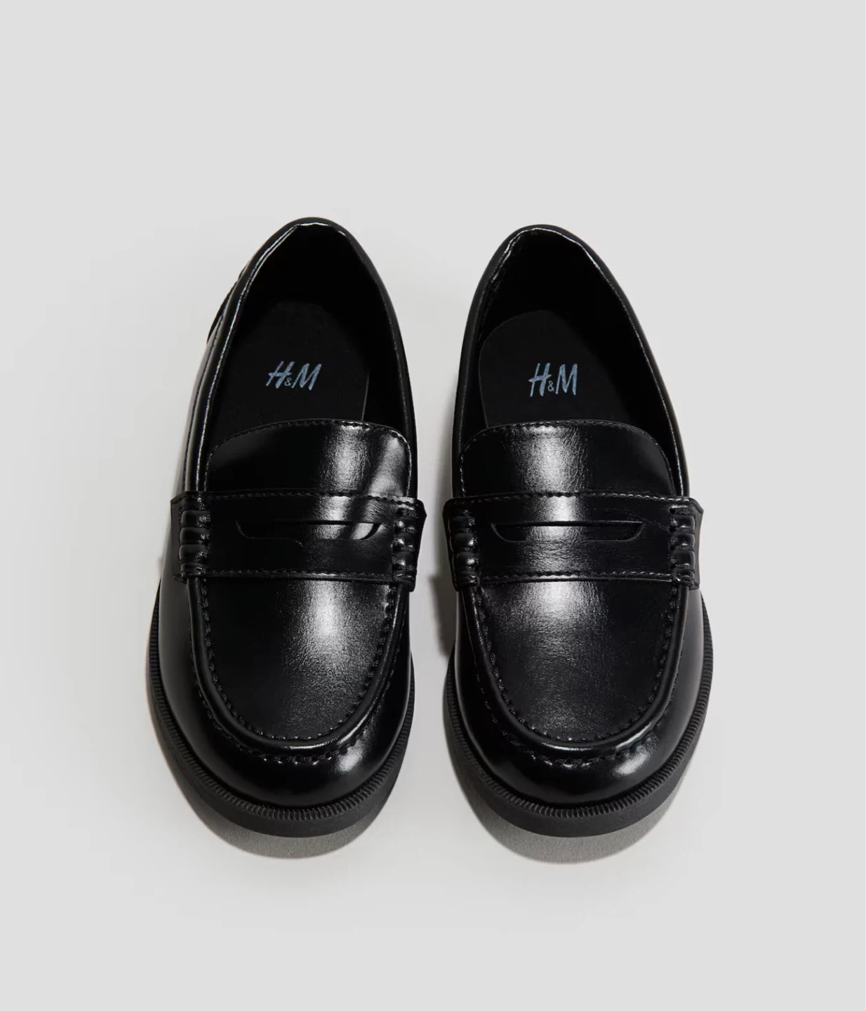 H&M Black Loafer Shoes - Size 11 kids