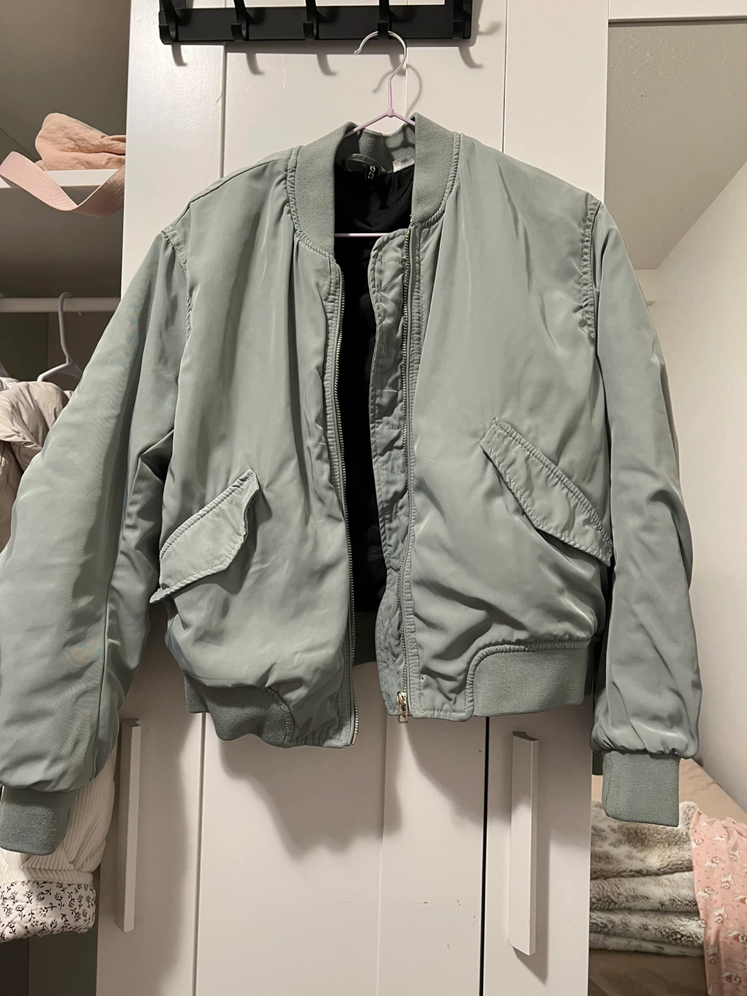 Light Blue Bomber Jacket (HM)