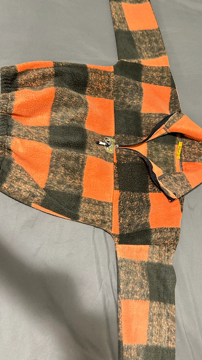 My Piece Fleece Checkered Quarter Zip - photo 2