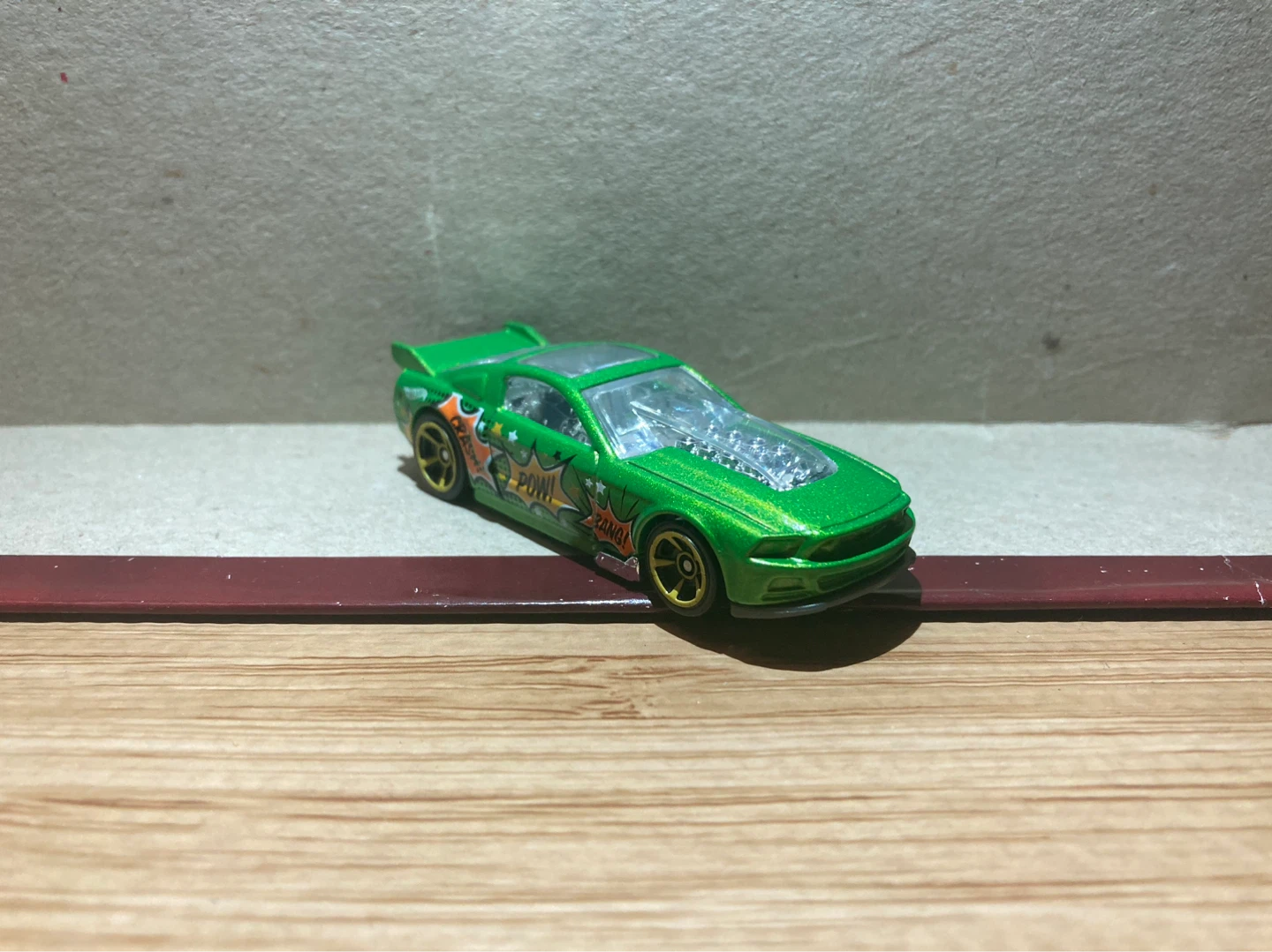 Hot Wheels Loose / 13 Ford Mustang GT / Green