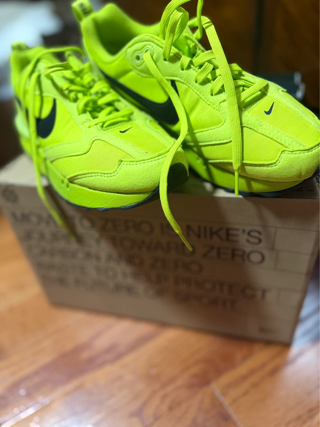 Nike Air Max "Move to Zero" Neon Running Shoes