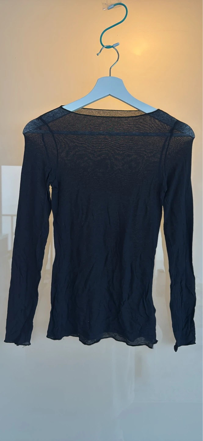 Intimissimi Boat Neck Modal Cashmere Top