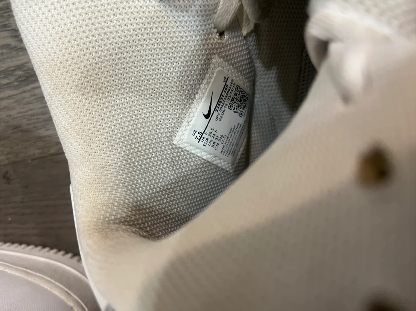 Nike Air Force 1 High Top Sneakers White - photo 4