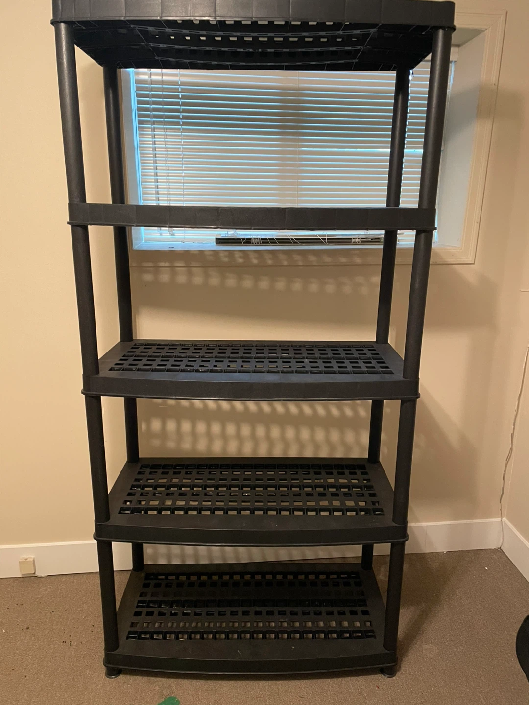 Plastic Storage Shelves