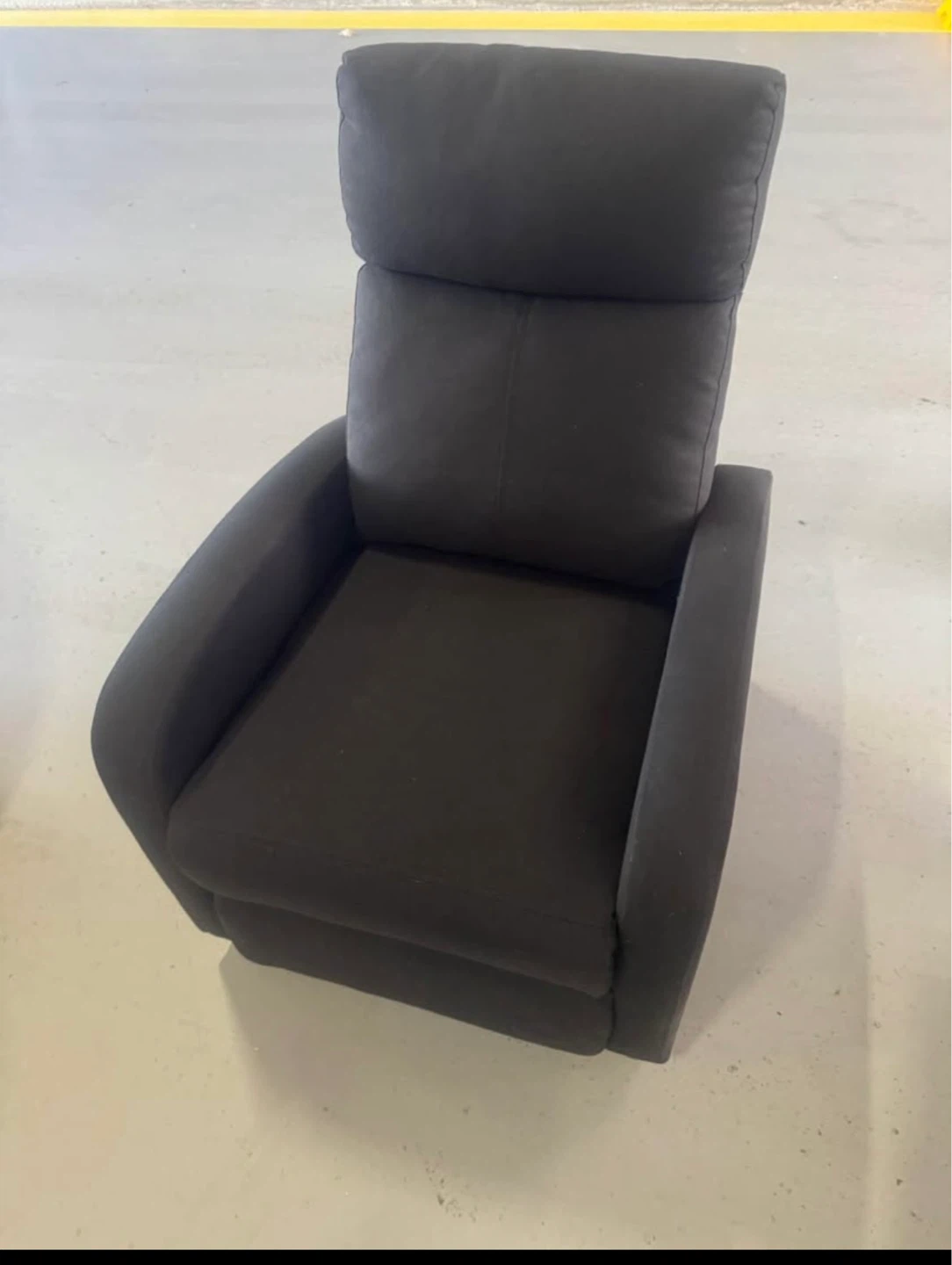Dark Grey Recliner Chair