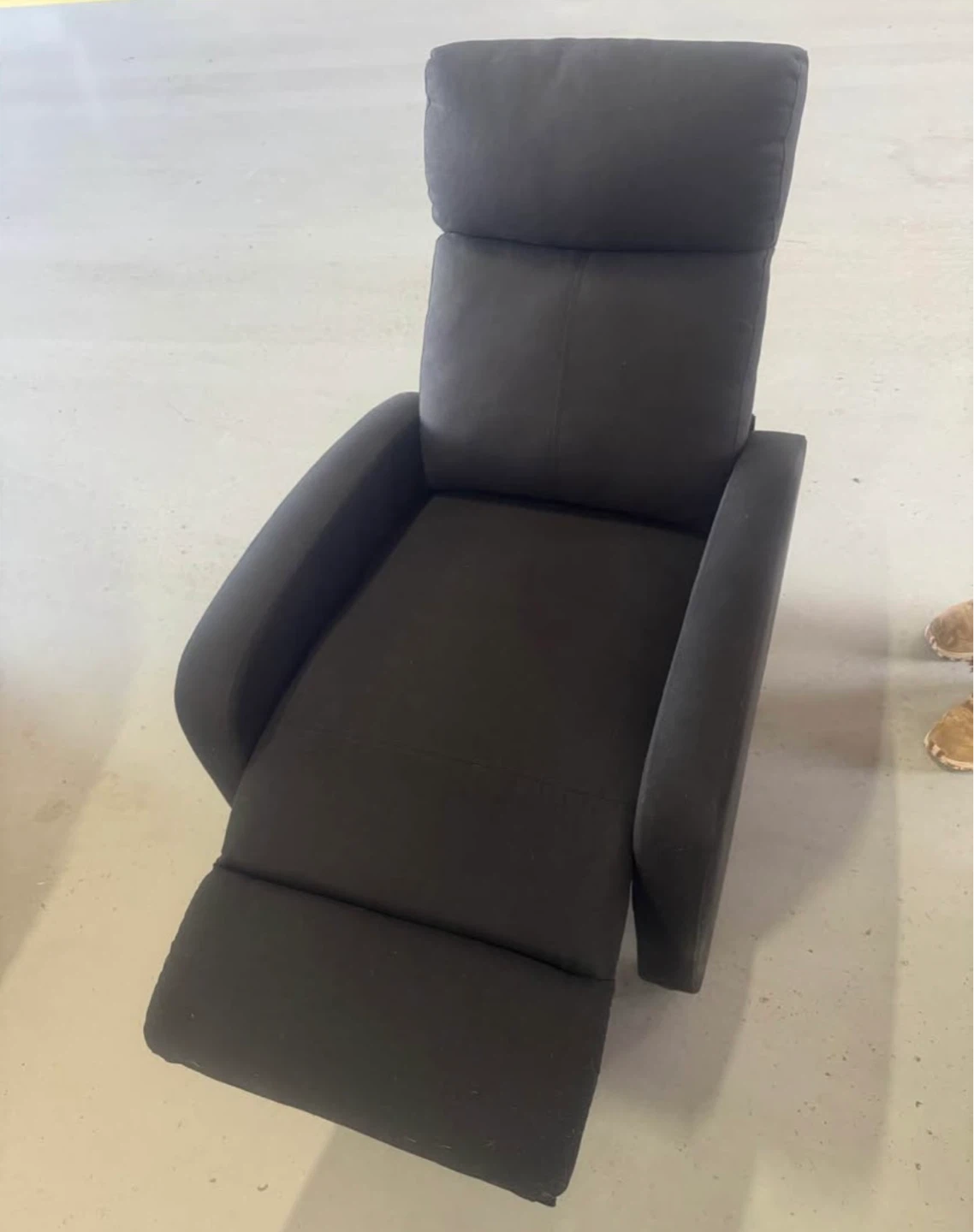 Dark Grey Recliner Chair - photo 2