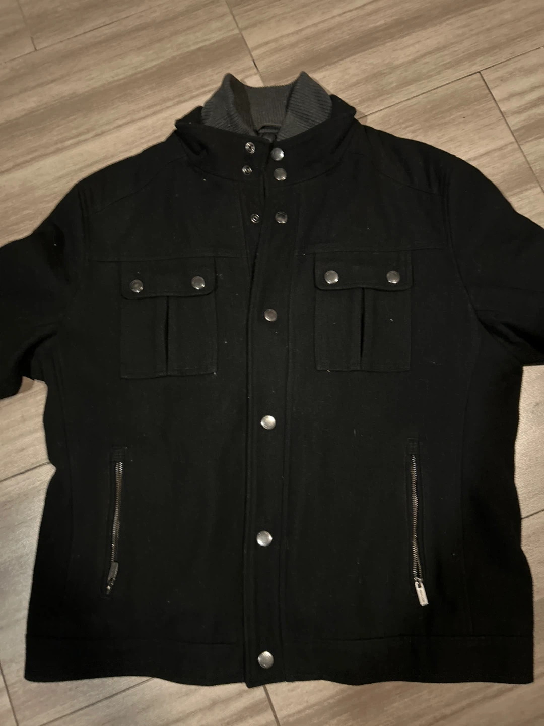 Michael Kors Black Wool Blend Jacket (negotiable) - photo 2