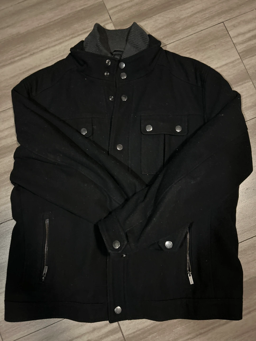 Michael Kors Black Wool Blend Jacket (negotiable)