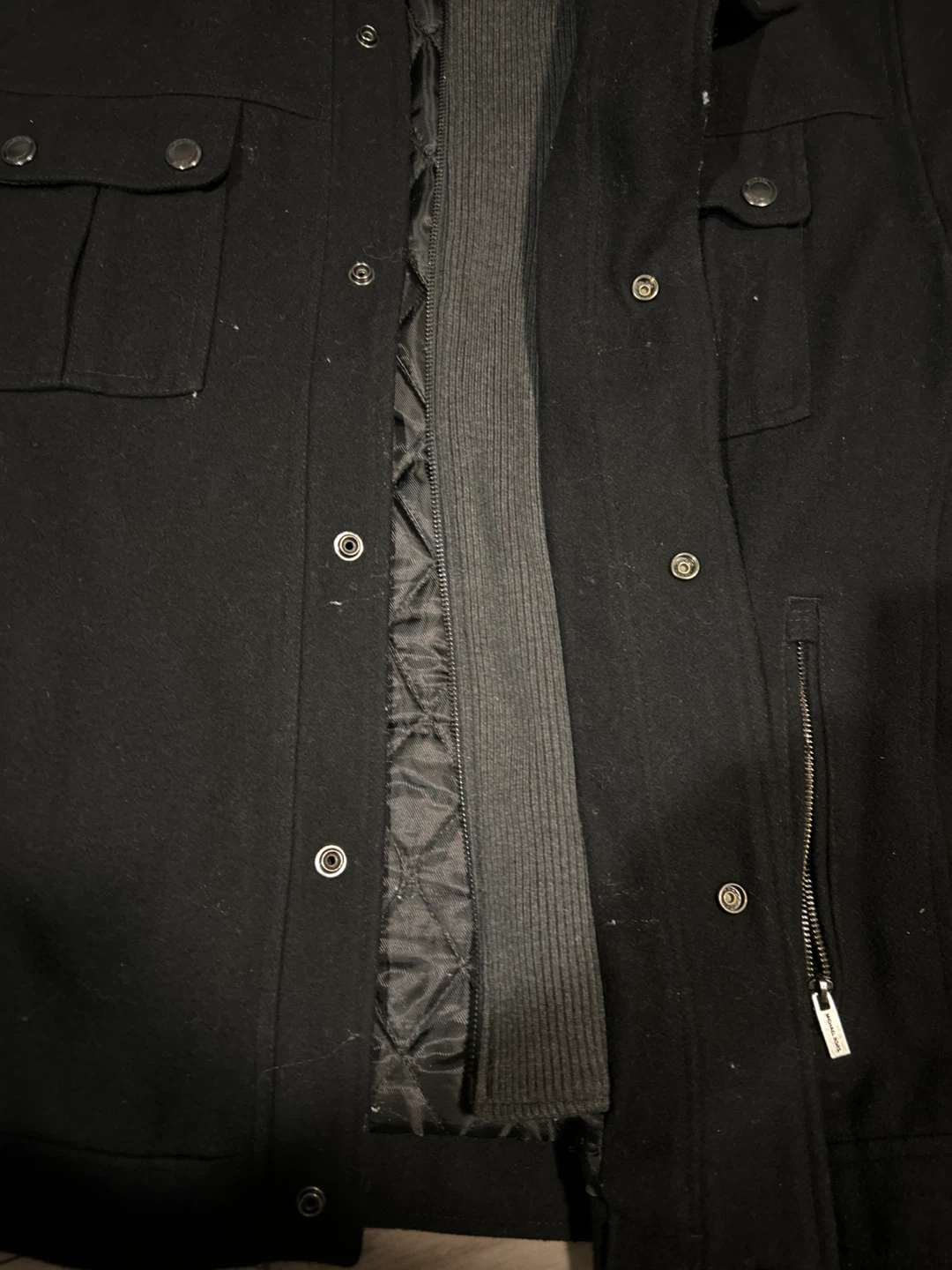 Michael Kors Black Wool Blend Jacket (negotiable) - photo 3
