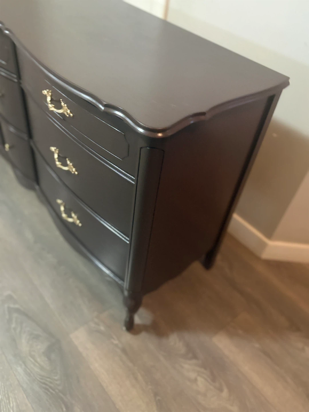 Solid wood vintage dresser - photo 4