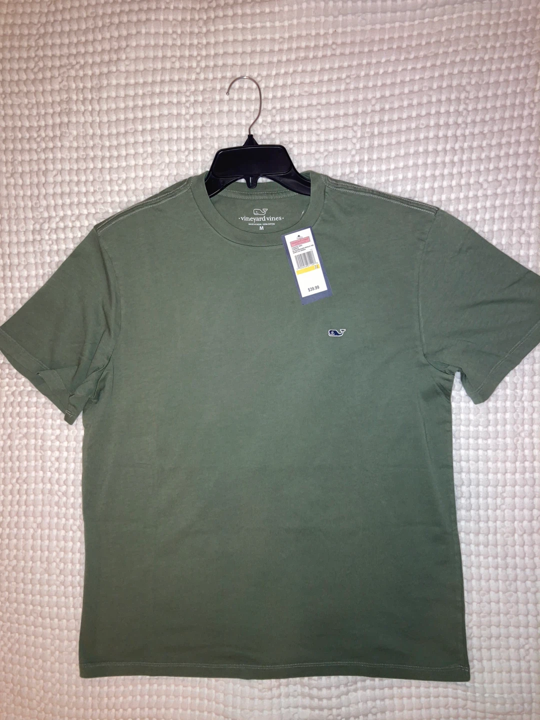 Vineyard Vines Men's Short Sleeve T-Shirt - Size M - Green