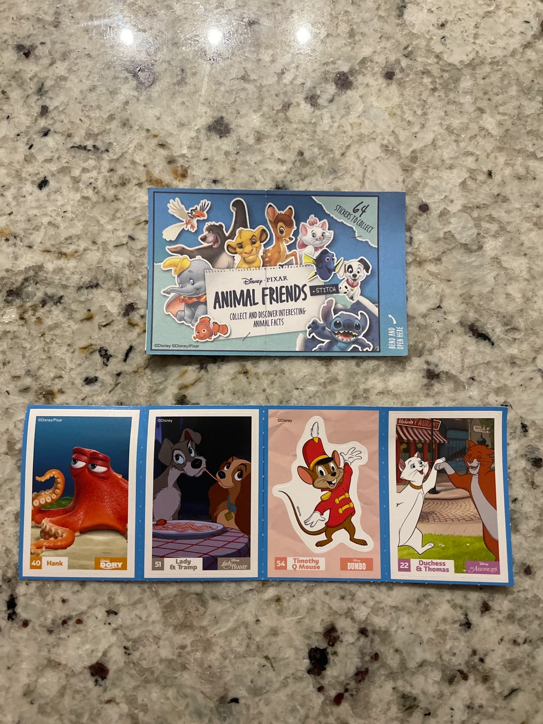 Disney Pixar Animal Friends Sticker Collection