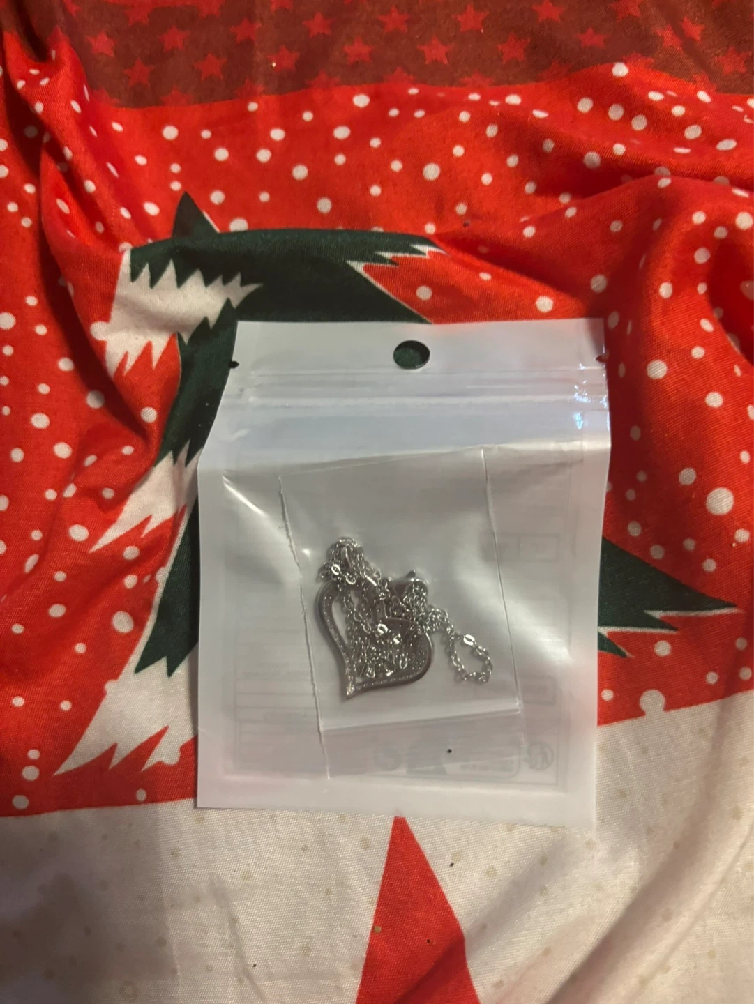 Silver Heart Pendant Necklace