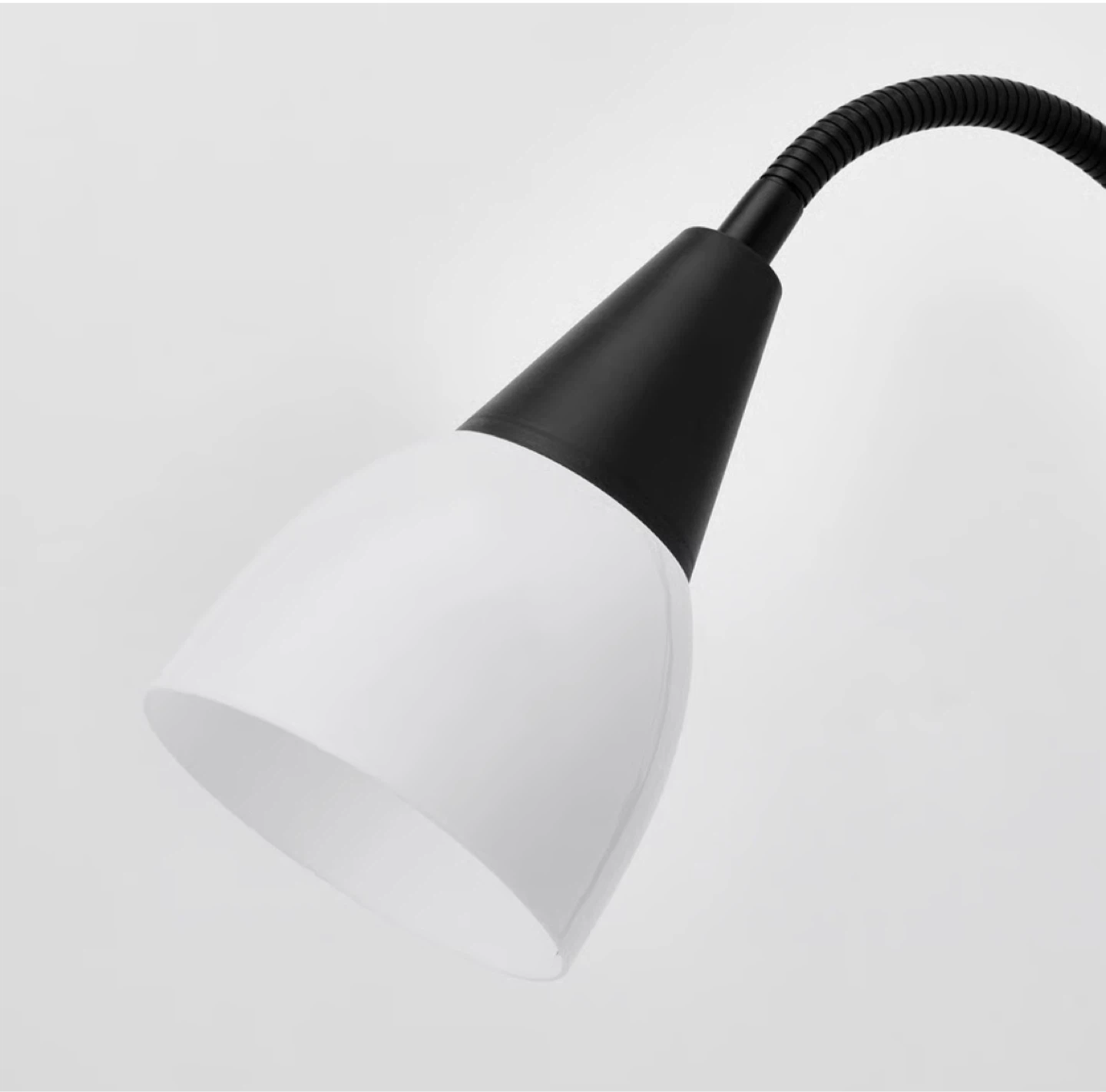 Floor uplighter/reading lamp, black/white - photo 4