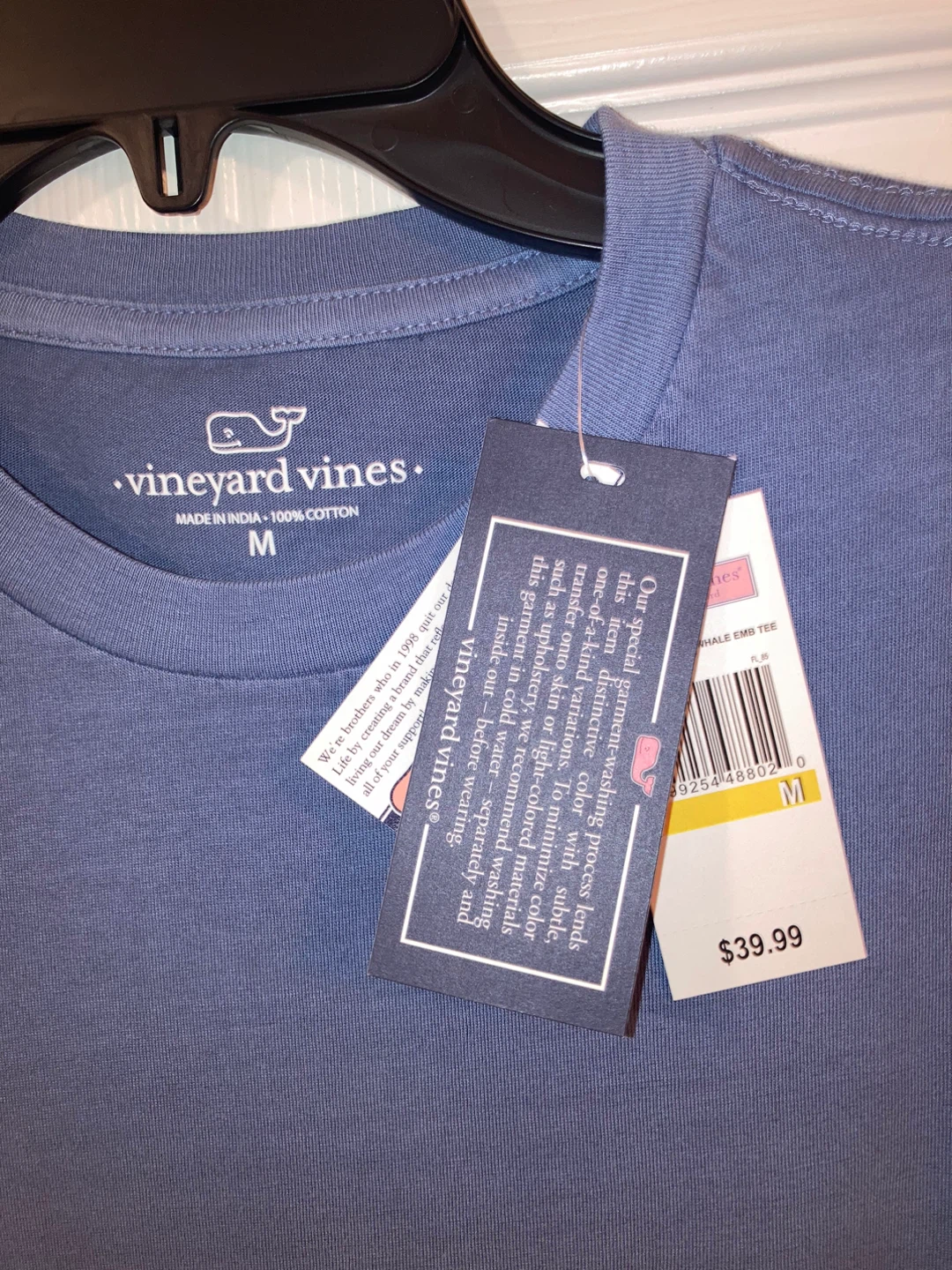 Vineyard Vines Men's Medium Blue Short Sleeve T-Shirt - photo 2