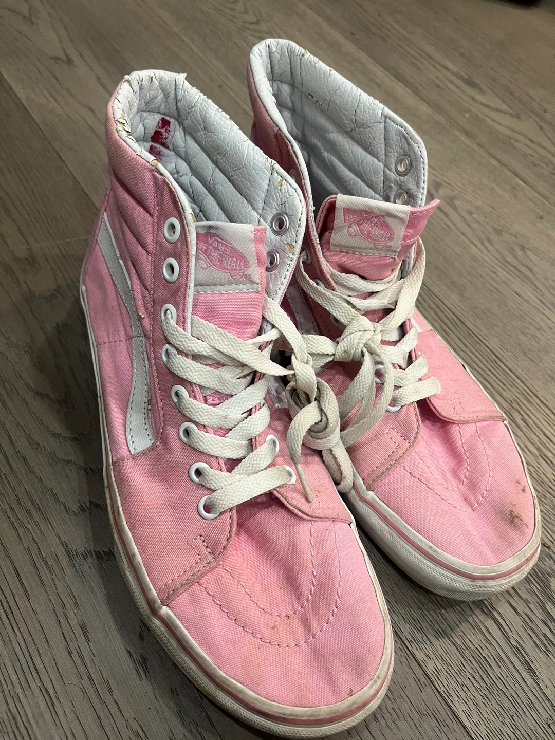 Pink Vans SK8-Hi High Top Sneakers - photo 3