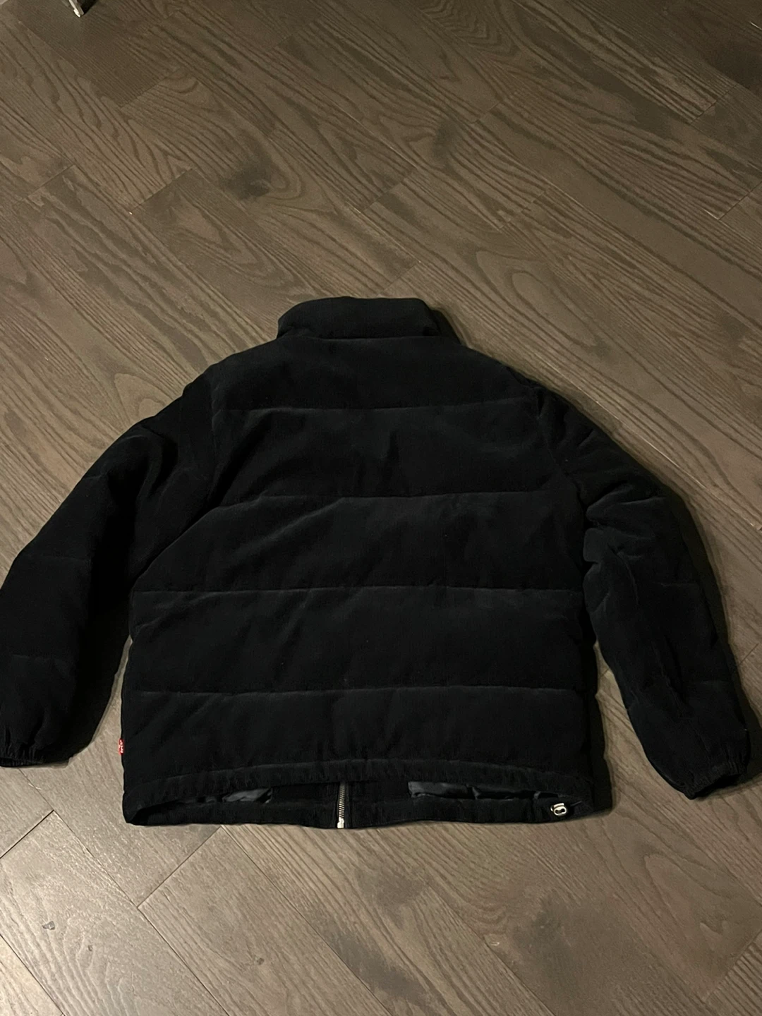 Levi's Black Corduroy Puffer Jacket - photo 2