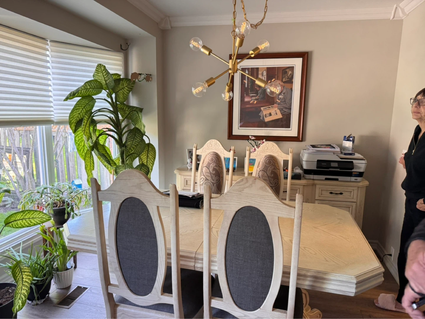 Dining set + buffet