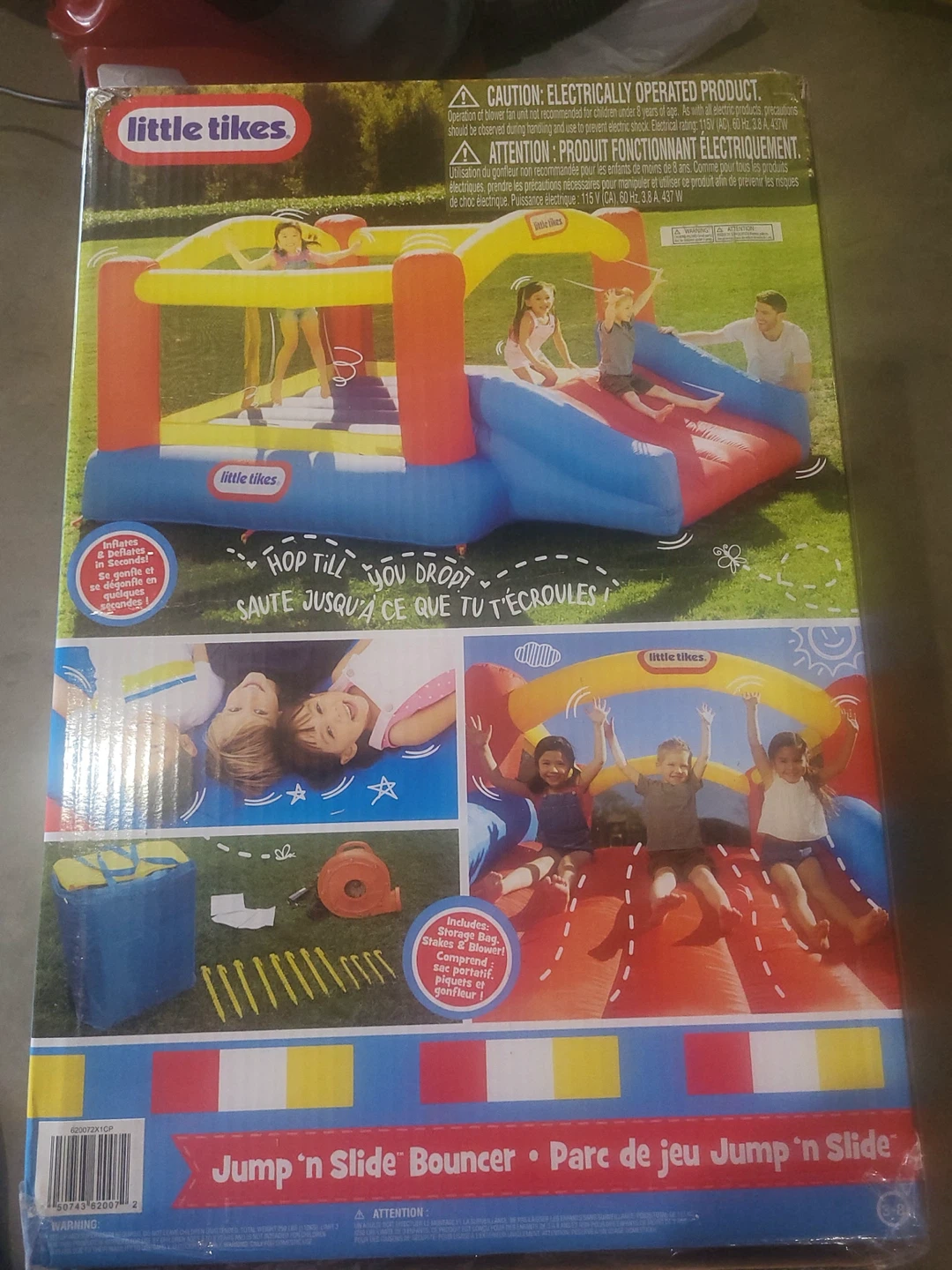 Little Tikes Inflatable Jump 'n' Slide Bouncer - photo 5