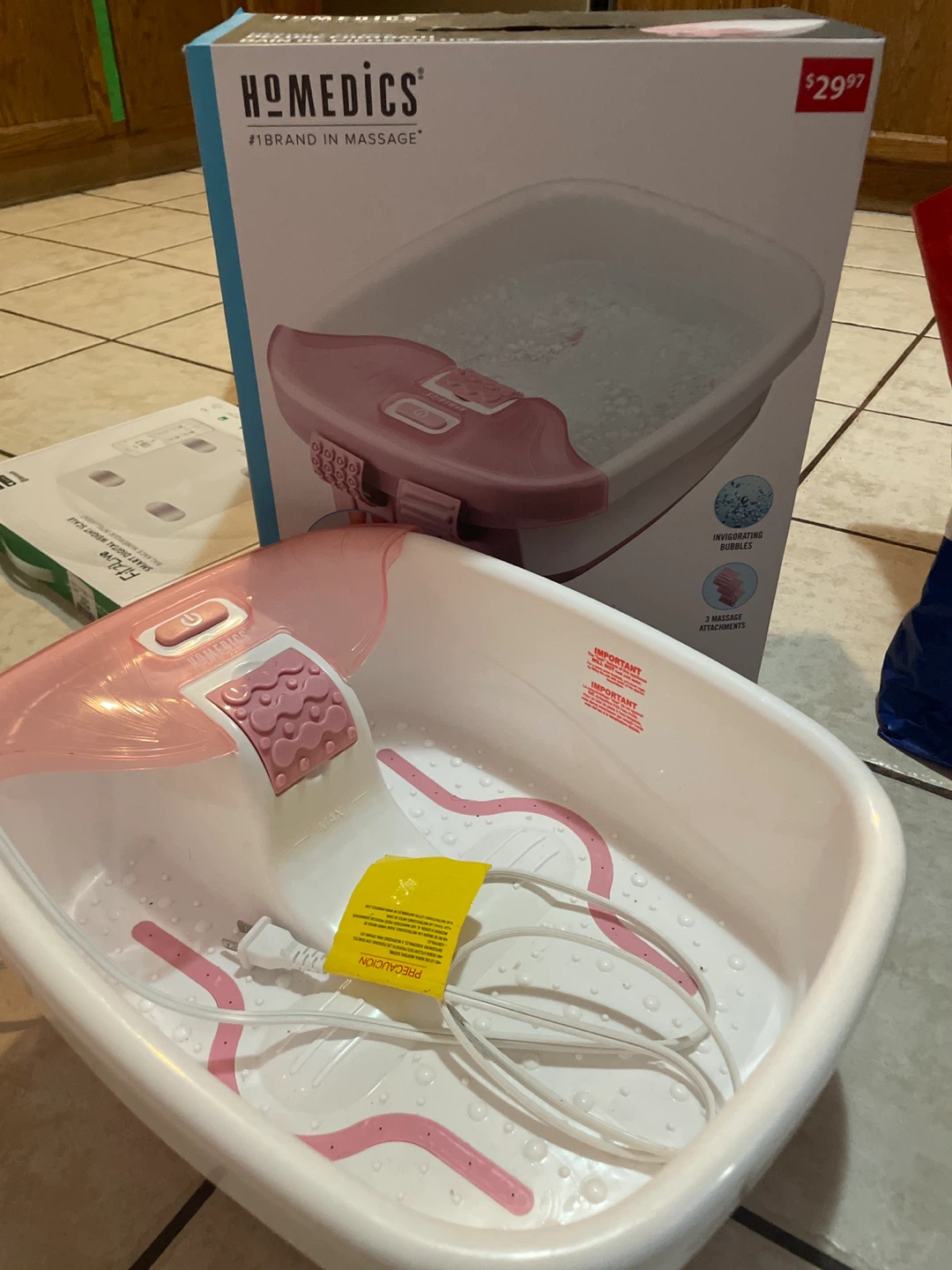 HoMedics Foot Spa