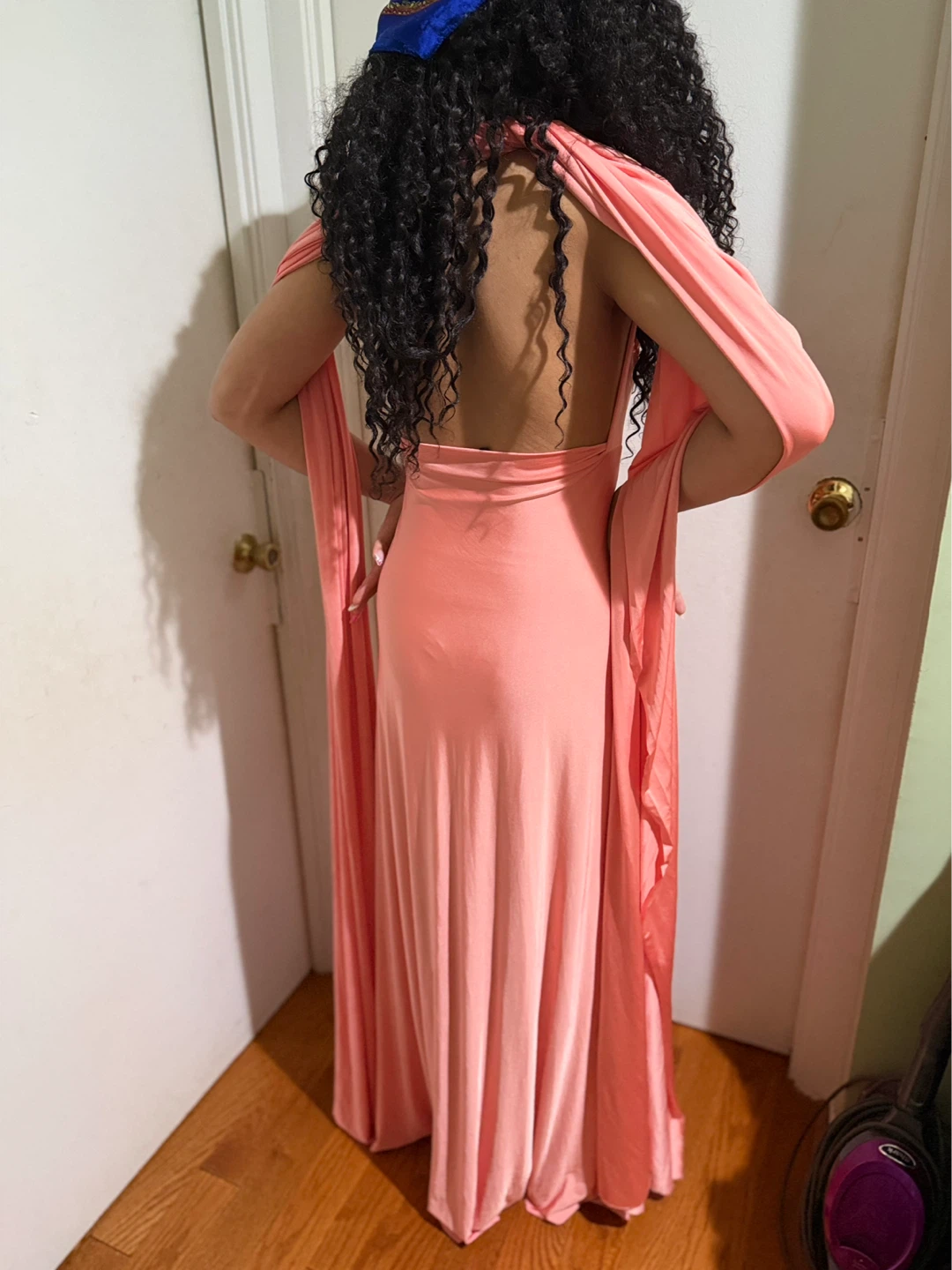 Coral Convertible Infinity Maxi Dress - photo 3