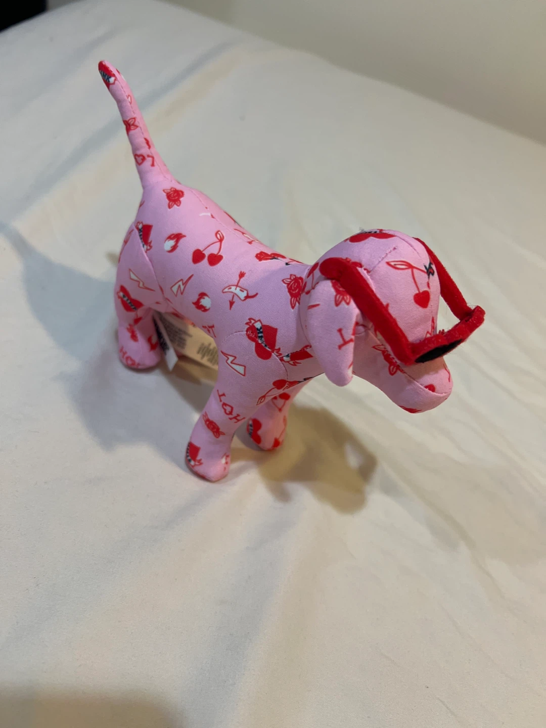 Pink Victoria's Secret Dog Plush Toy - photo 2