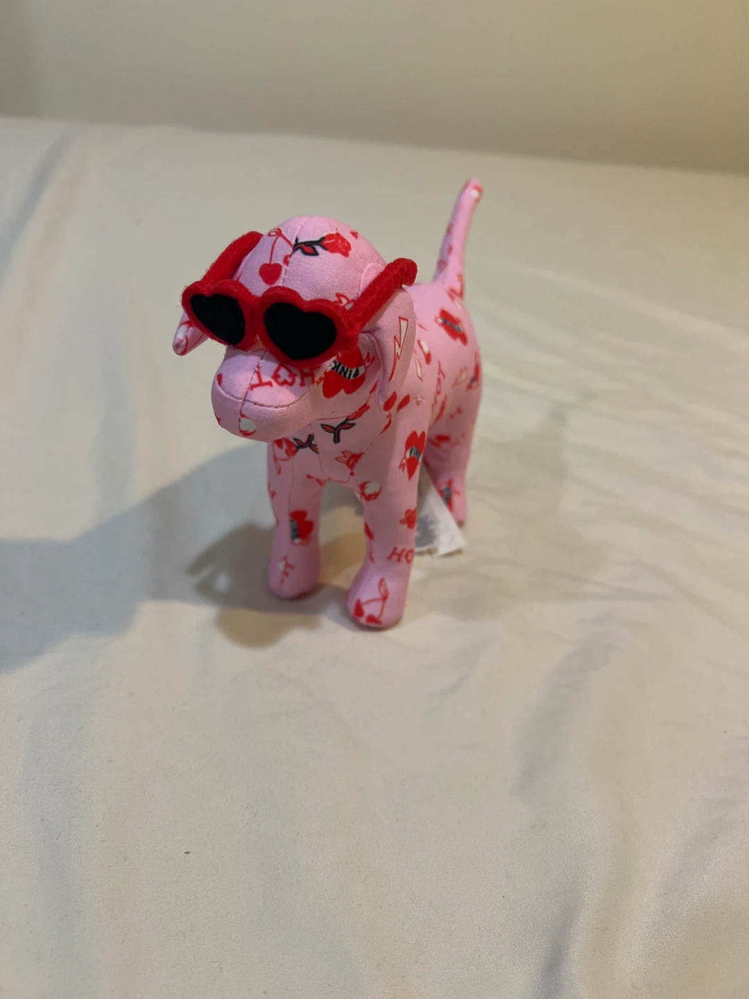 Pink Victoria's Secret Dog Plush Toy