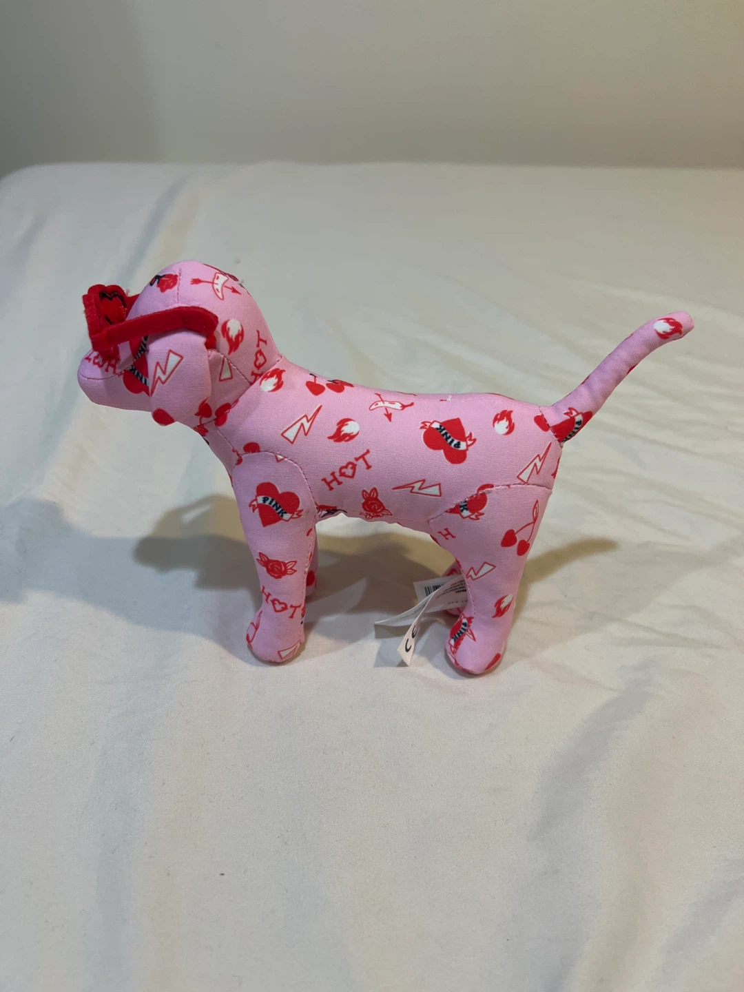 Pink Victoria's Secret Dog Plush Toy - photo 3