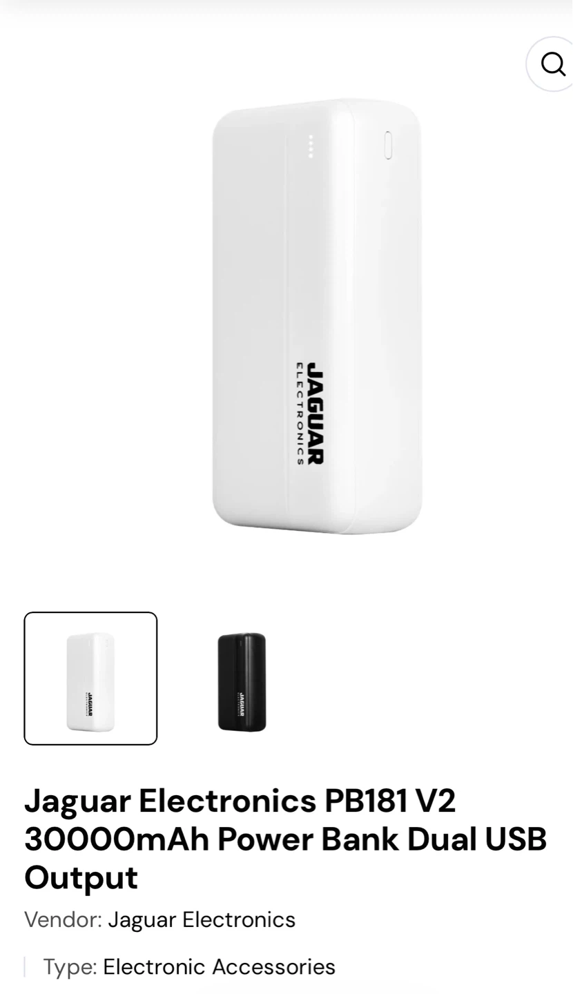 Jaguar Electronics PB181 V2 30000mAh Power Bank - photo 5