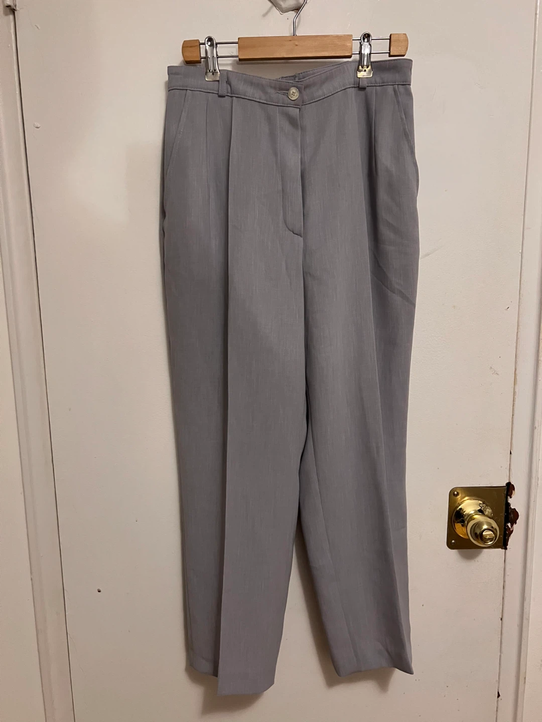 Vintage Light Grey Dress Pants