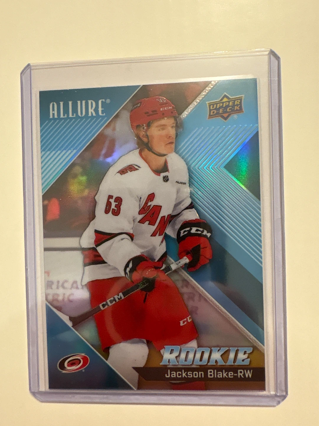 2024-25 Upper Deck Allure Hockey Jackson Blake Rookie Card