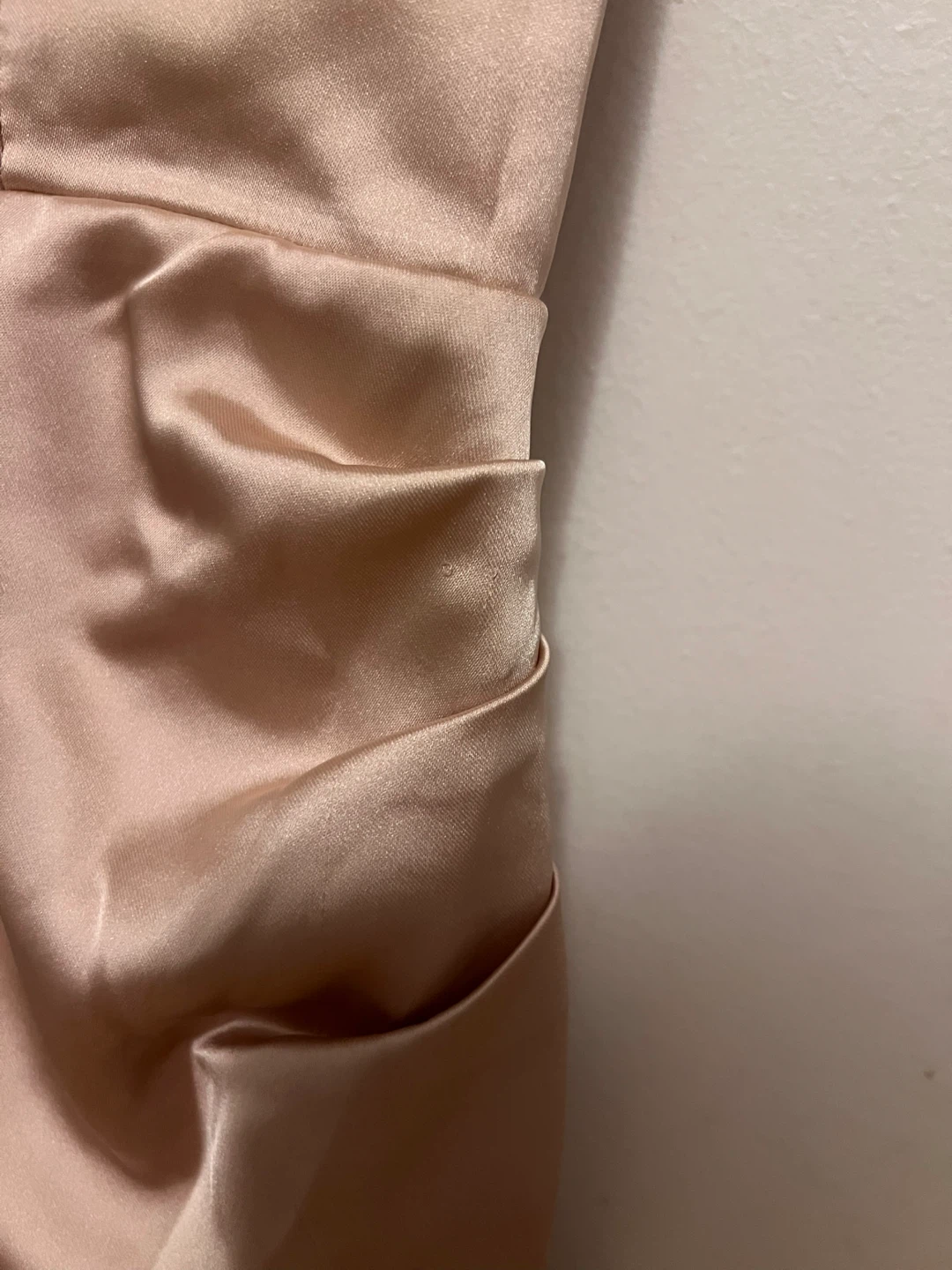 Zara Satin Slip Dress - Pink - Size S - photo 2