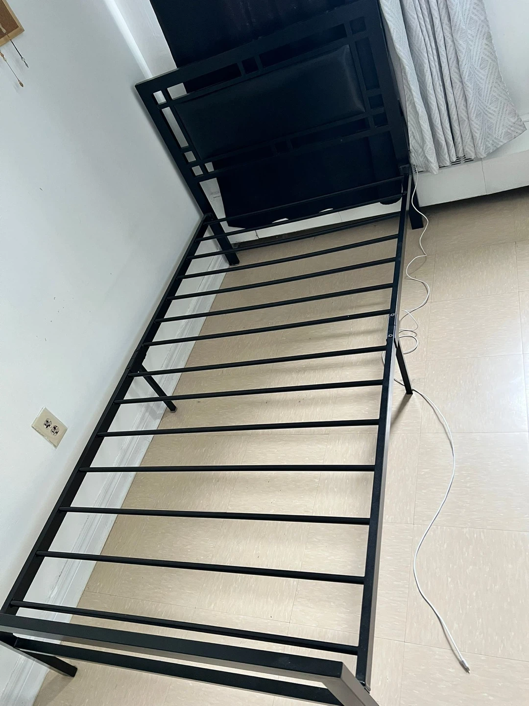 Black Metal Bed Frame