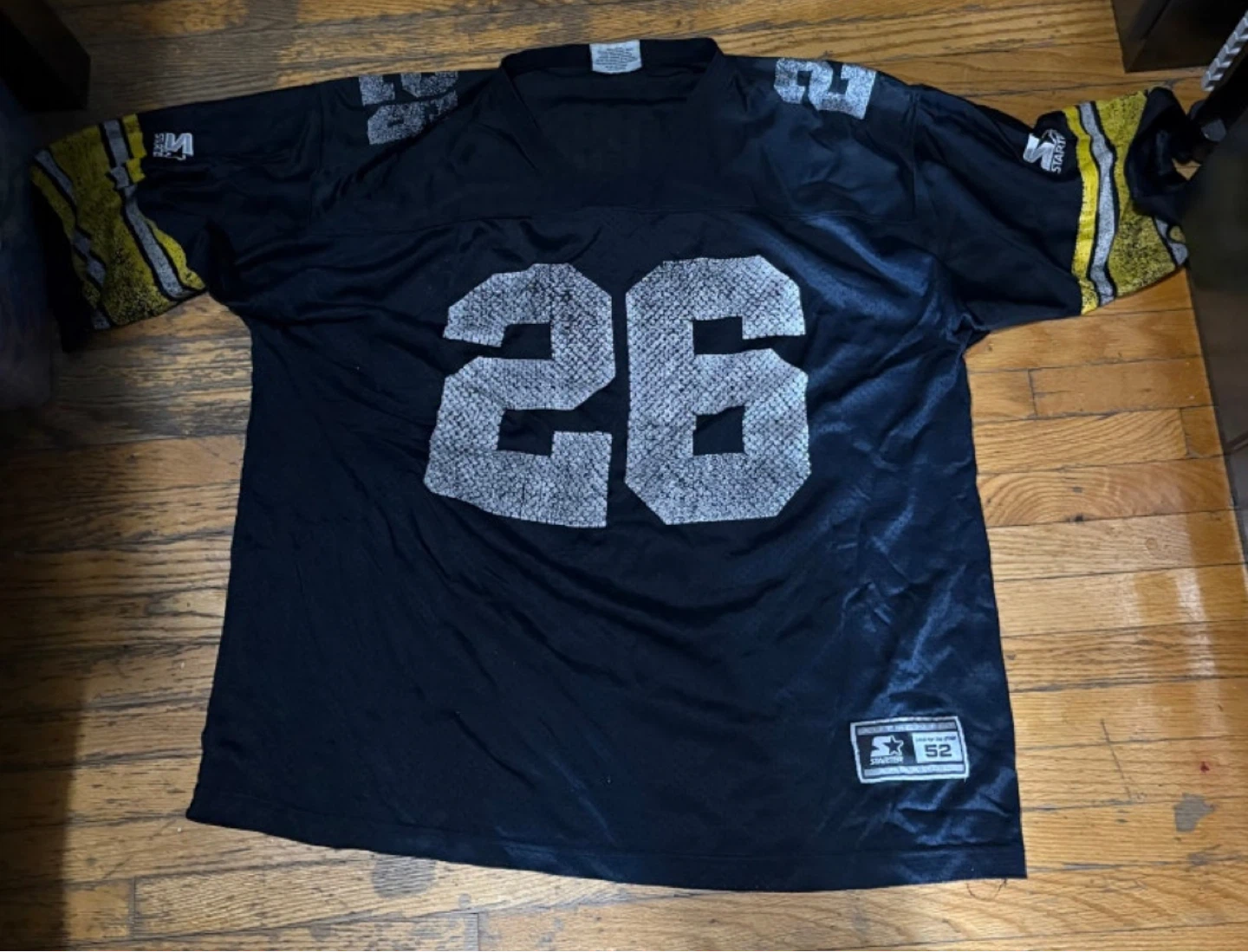 Vintage 90s Rod Woodson #26 Pittsburgh Steelers Jersey Size 52